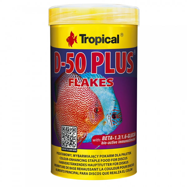 Tropical D-50 Plus Flakes (1.8oz)