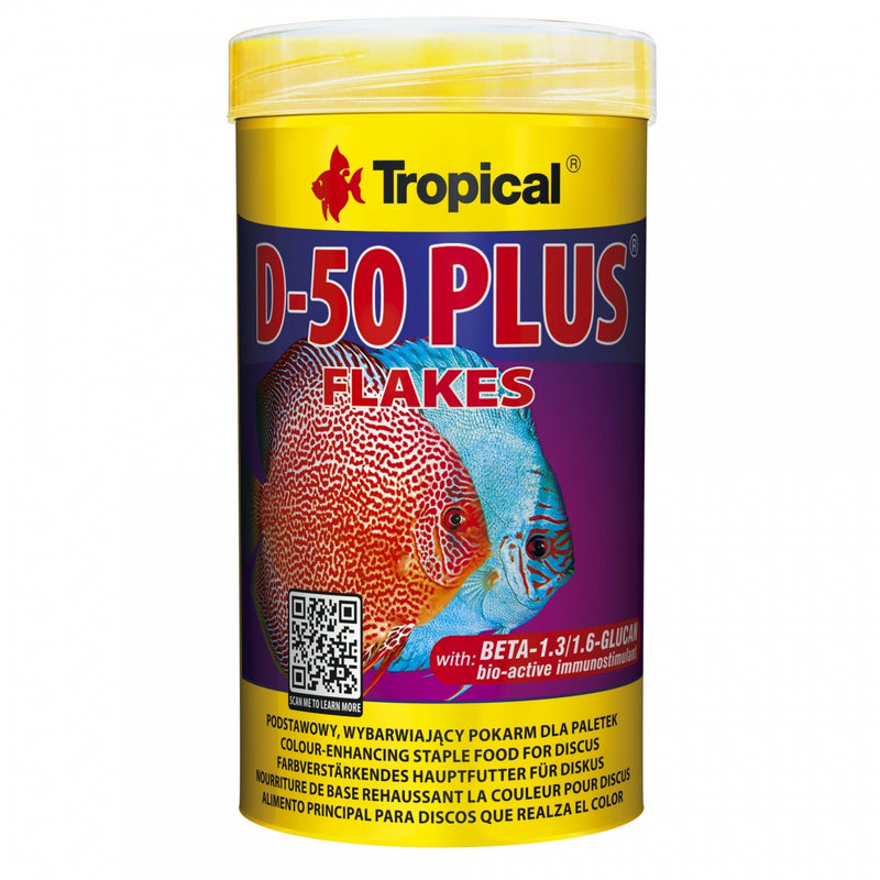 Tropical D-50 Plus Flakes (7.1oz)