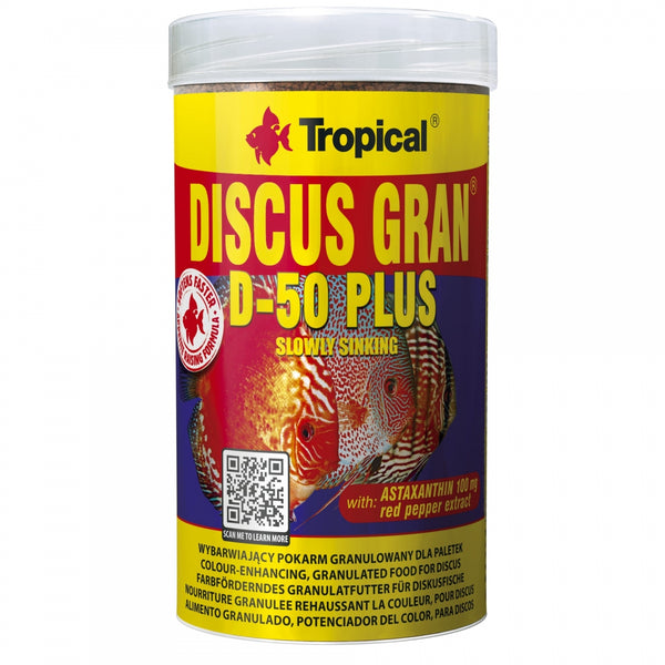 Tropical D-50 Plus Discus Granules (15.6oz)