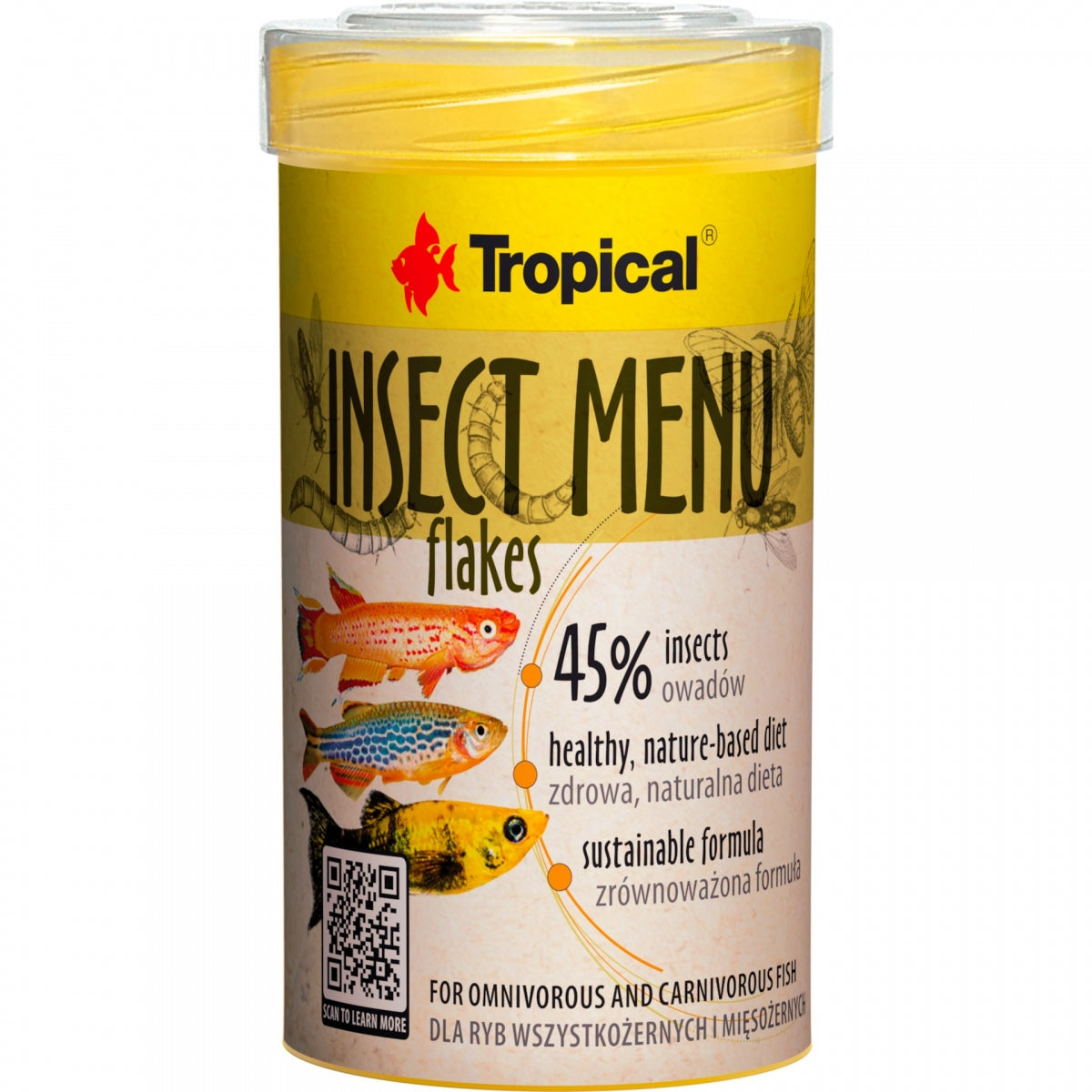 Tropical Insect Menu Flakes (1.8oz)