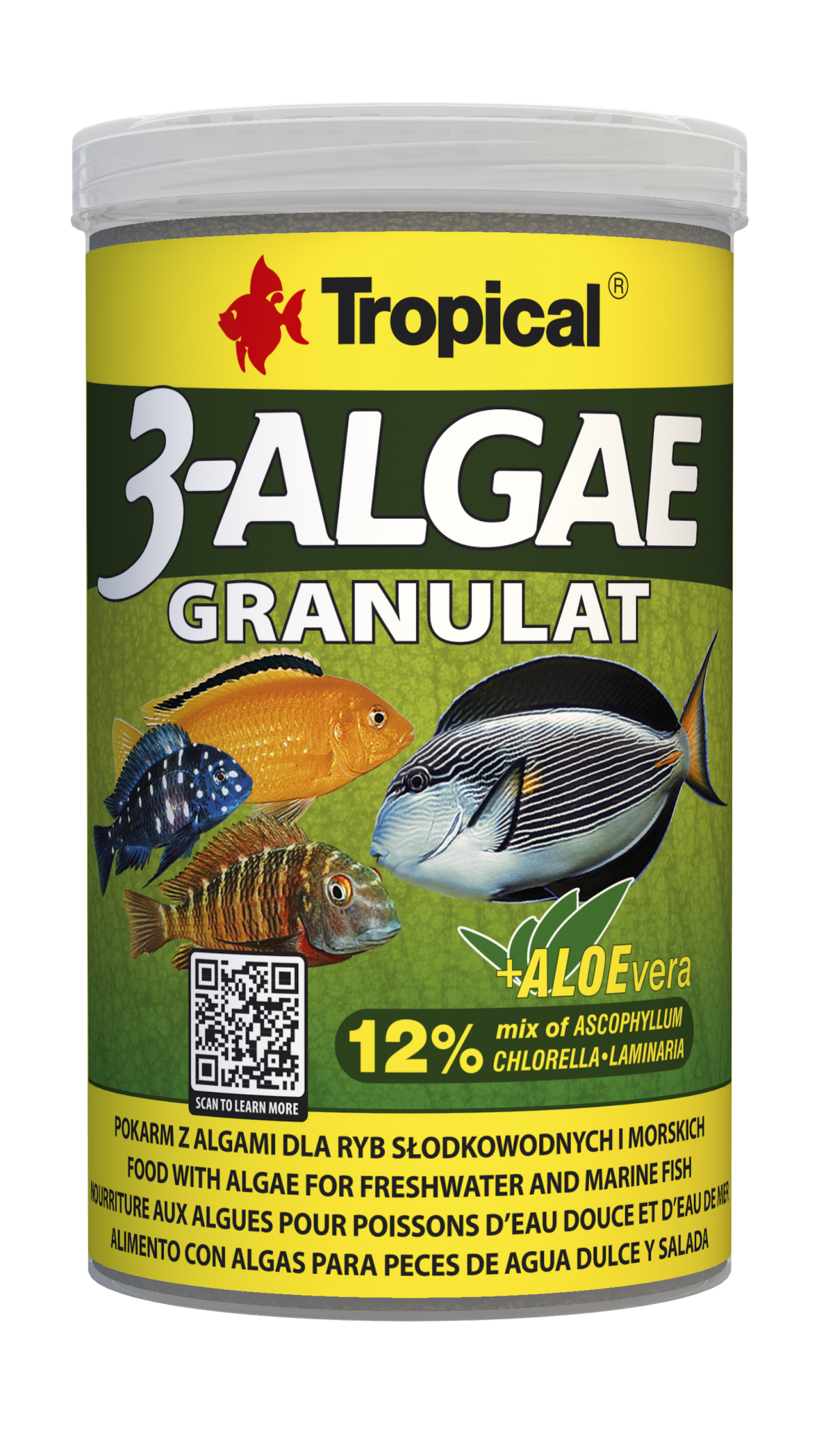 Tropical 3-Algae Granulat (15.5oz)