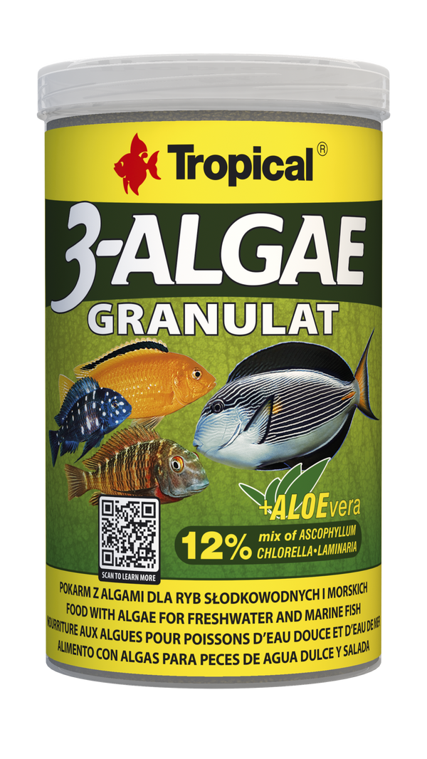 Tropical 3-Algae Granulat  (3.9oz)