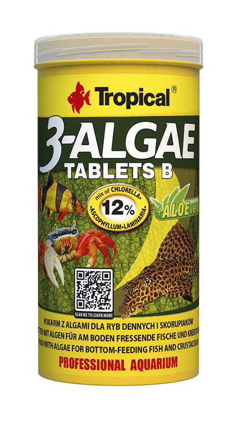 Tropical 3-Algae Tablets B  (5.3oz)
