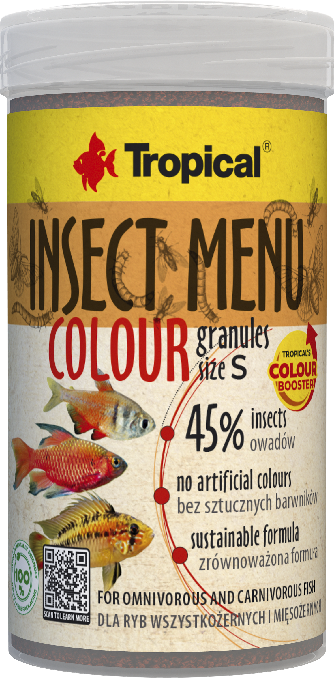 Tropical Insect Menu COLOUR Granules S (4.8oz)