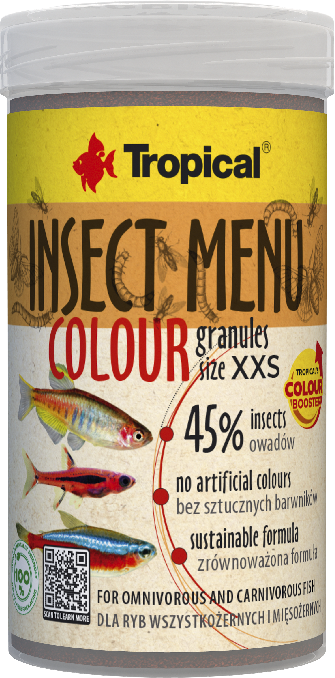 Tropical Insect Menu COLOUR Granules XXS (2.3oz)