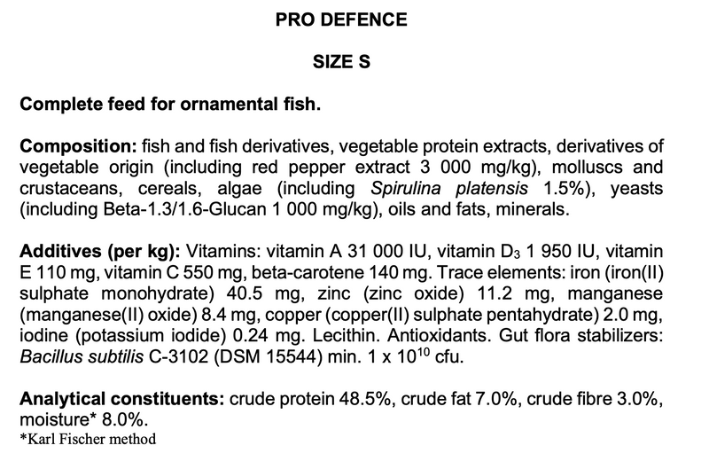 Tropical Pro Defence Granule S (4.8oz)