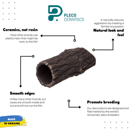 Pleco Cave - Natural M